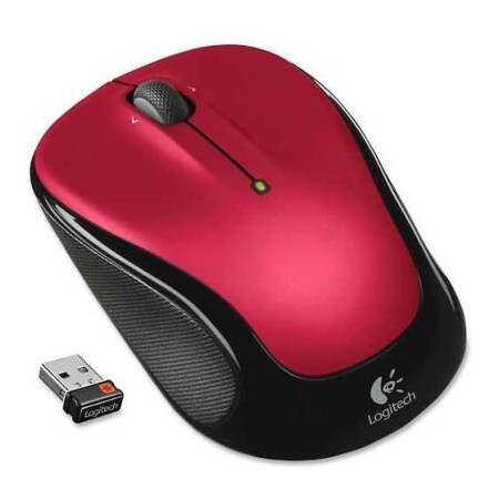 Logitech 910-002651 M325 Wireless Mouse, Red 910002651